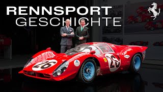 Einzigartige Ferrari Rennsport Geschichte der F1 & LeMans