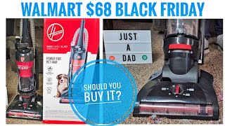 Walmart Black Friday $68 Hoover Wind Tunnel XL Pet Vacuum Review.  Don't Buy!