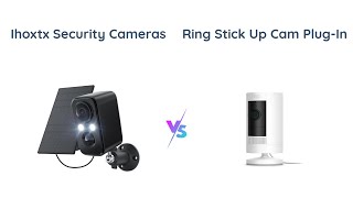 🥇 IHOXTX Security Cameras vs. Ring Stick Up Cam | Comparison \u0026 Review 📷