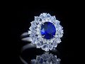 2.81cts sapphire absolutely gorgeous ring