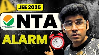 NTA compromising JEE 2025 April Attempt #jeemain2025