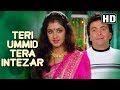Teri Ummid Tera Intezar Karte Hai  (HD) - Deewana Song - Rishi Kapoor - Divya Bharti - Filmigaane