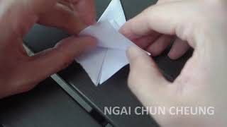 Origami Crane 02051 on 20150818 part 010 via Hamburg