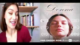 Catherine Daddario talks domestic violence drama 'Donna' | Plus a film with her sister Alexandra?