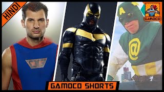 #GamocoShorts - 73 - The Real-Life Superheroes !! #Marvel #DC | #Gamoco #Shorts