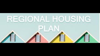 Regional Housing Strategy Kickoff Meeting - January 16th, 2025