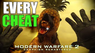 Modern Warfare 2 Campaign Remastered - ALL 20 CHEATS + How They Mix