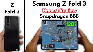 Samsung Z Fold 3 PUBG Test 2024 [FPS, Heat, Battery \u0026 Screen Recording]