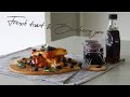 French toast & Blueberry jam