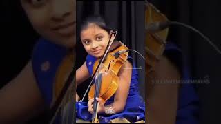 Child prodigy... Amazing talent ...Legend kunnakudi Vaidyanathan's grand daughter
