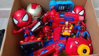 Box Of Spiderman, Ironman, Captain America Toys To Review