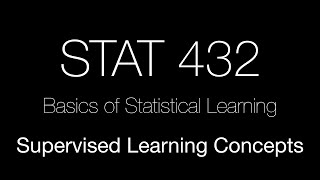 STAT 432 /// Supervised Learning Concepts: Bias-Variance Tradeoff, Model Flexibility, Overfitting