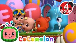 Balloon ABC Learning Party + More | Cocomelon - Nursery Rhymes | Fun Cartoons For Kids