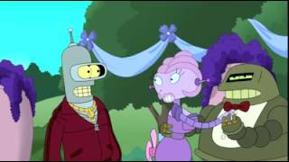 Bender breaks up wedding