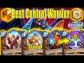 Best Control Warrior Deck in Standard Before Perils in Paradise At Whizbang's Workshop | Hearthstone