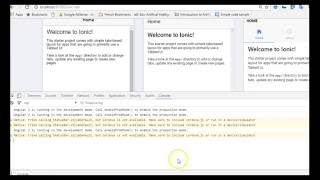 Firebase with Ionic2 Tutorial 2 Emulator