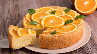 Bolo de Laranja Invertido - lindo e delicioso e fácil de fazer | Receita Sandra Dias