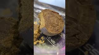 Triple filtered Banana Kush hash - Coffeeshop New Times - Amsterdam