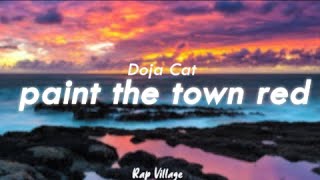 Doja Cat - Paint The Town Red (Clean - Lyrics)