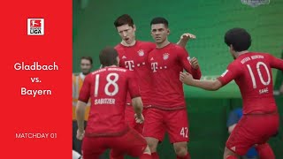 Bor. M'gladbach - FC Bayern München 1-3 | Highlights | Matchday 01 - Bundesliga 2021/22 | FIFA 16