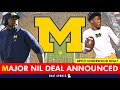 MAJOR Michigan Football NIL Deal Announced w/ Passes & Learfield - Bryce Underwood Getting The Bag?