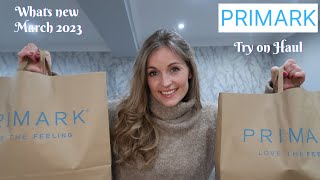 Primark try on haul ~ what's new in ~ March 2023