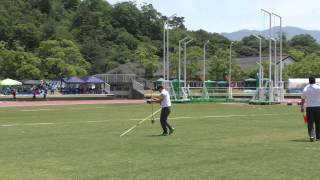 20150530 平成27年度福井県高校春季総体陸上 女子やり投げ