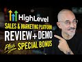 HighLevel All-In-One Sales and Marketing Platform Demo ~ plus a Special Bonus