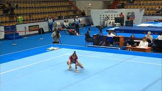 Zlata Osokina FX 2022 Russian Spartakiade QF