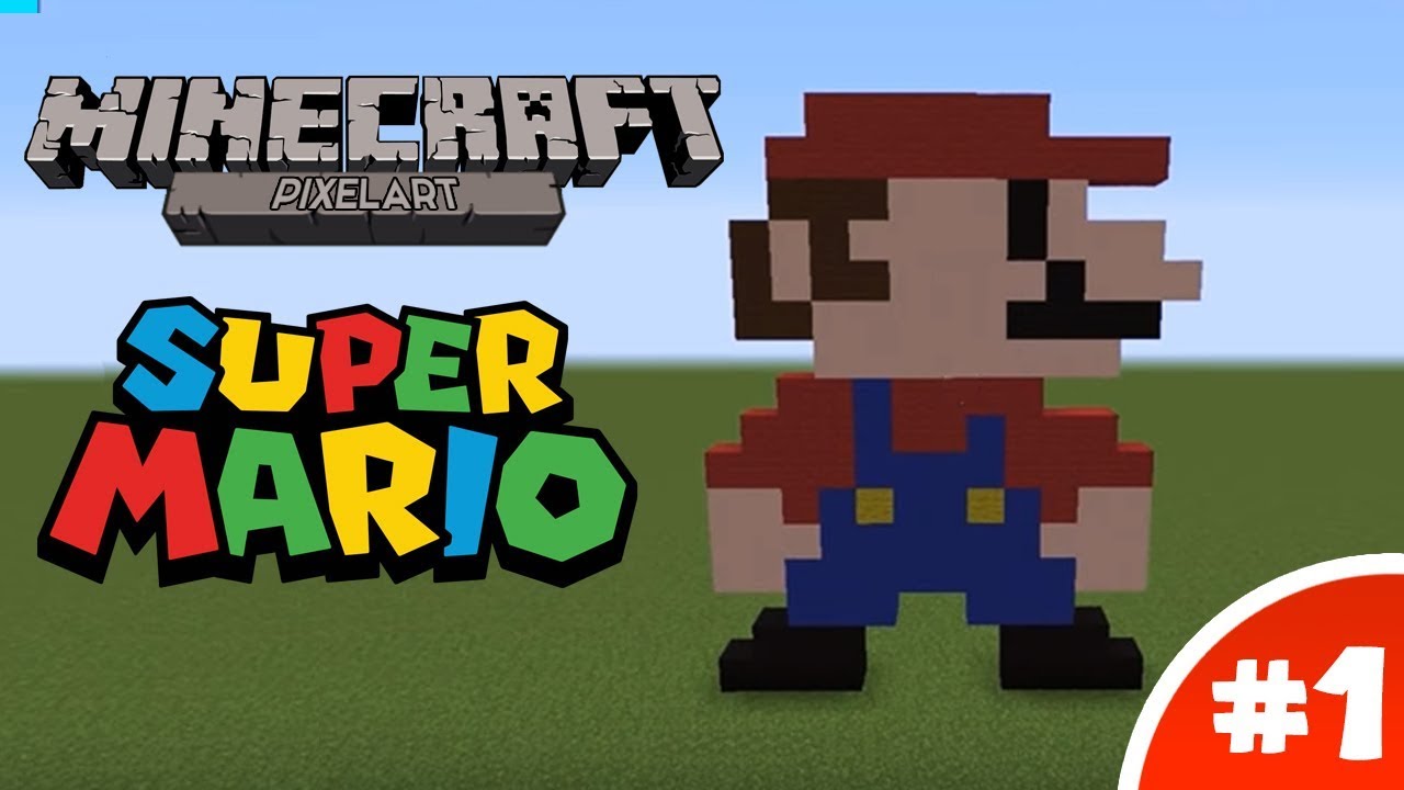 Minecraft Pixel Art Tutorial Paper Mario 53 Off