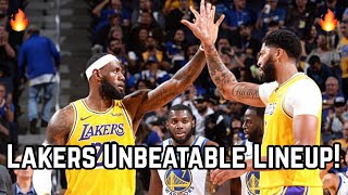 With This Lineup, the Los Angeles Lakers Are UNBEATABLE! | LeBron James, Anthony Davis.. Who Else?