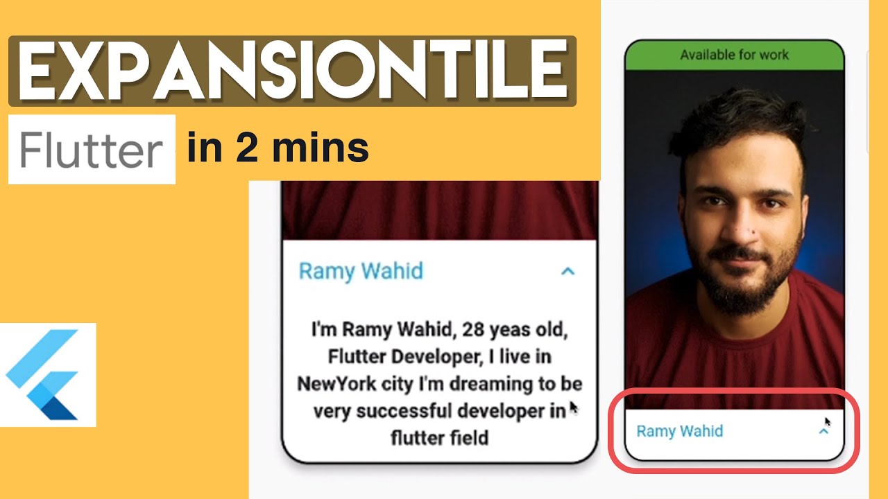 Flutter Tutorial | Expandable Info Card | ExpansionTile - YouTube