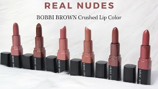 BIYW Review Chapter: #308 BOBBI BROWN CRUSHED LIP COLOR REAL NUDES SWATCH \u0026 REVIEW