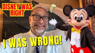 Disney Was Right I Got It Wrong