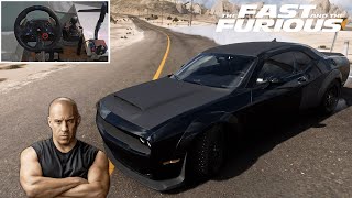 Rebuilding Dodge Challenger SRT (Dominic Toretto - Fast & Furious) - Forza Horizon 5 - Logitech G29