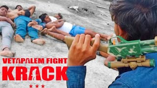 Krack movie vetapalem fight || Ravi Teja movie fights || krack movie cover fight | movie fights