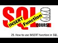 25. how to use INSTR function in SQL