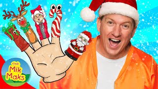 Christmas Finger Family Song | Kids Songs & Nursery Rhymes | The Mik Maks