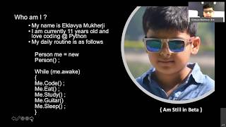 { Codewitheki } # Python 101- Session 1 by Eklavya Mukherji
