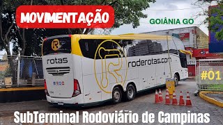 Movimentação de Natal Subterminal Rodoviário de Campinas Goiânia GO 25/12/2022