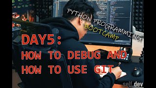How to debug in PyCharm & introduction to Git | How to learn Python Programming | Python debugger D5