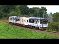 【ラッピング3重連】のと鉄道nt200形 花咲くいろはラッピング車3重連運転