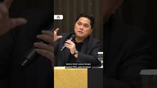 Erick Thohir menyebut PSSI sedang proses naturalisasi Jairo #erickthohir #pssi #kitagaruda #timnas