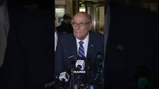 Rudy Giuliani hospitalized after recent car crash