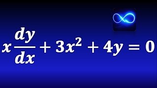 55. Ecuación diferencial lineal de primer orden (Fórmula) EJERCICIO RESUELTO