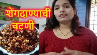 शेंगदाणा चटणी । Marathi vlog | shengdana chutney