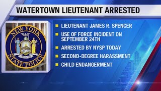 Watertown Lieutenant arrested