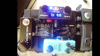 MXR Sugar drive into HX Stomp