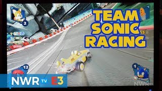Team Sonic Racing (Off-Screen) PS4 Version - E3 2018