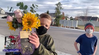 These Twins’ Random Act Of Kindness Is Blooming In This Idaho Town | Nightly News: Kids Edition